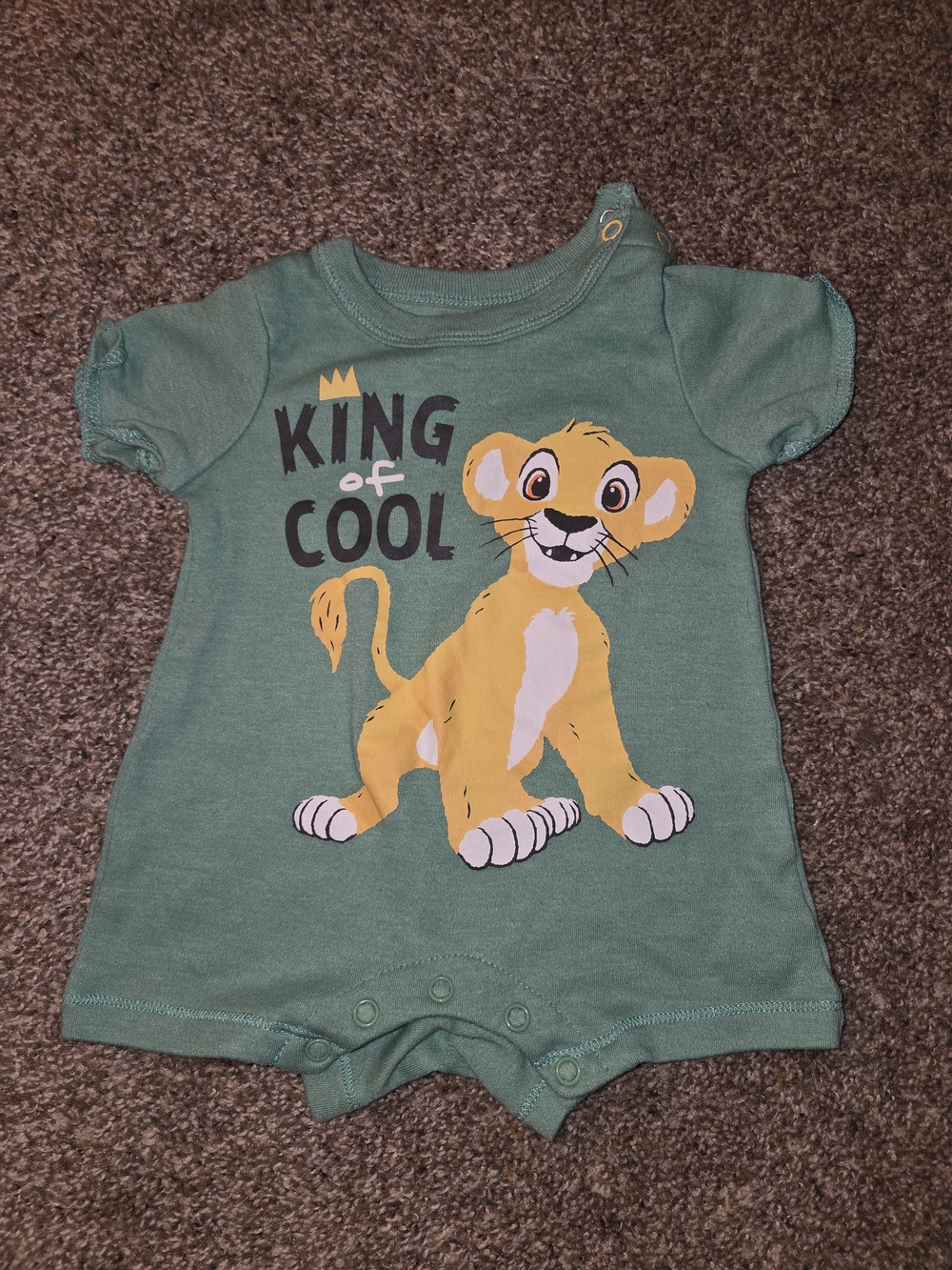 Disney Green Simba Romper